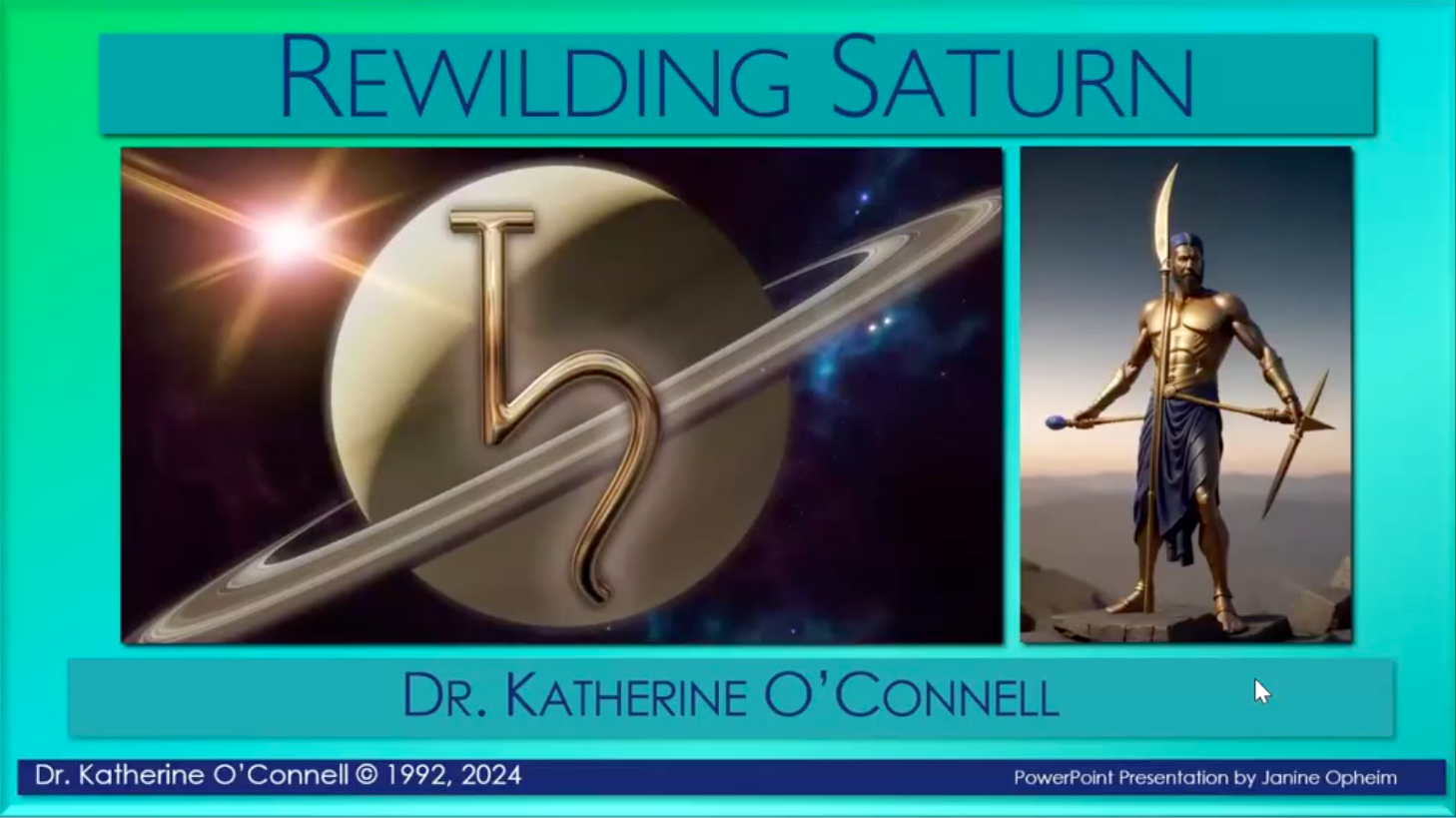 Rewilding Saturn